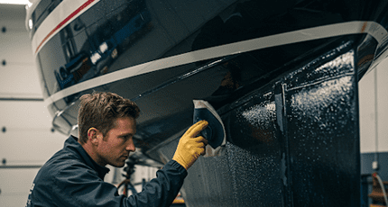 Boat maintenance and restoration