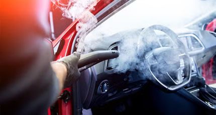 Mobile Steam Sanitization Car