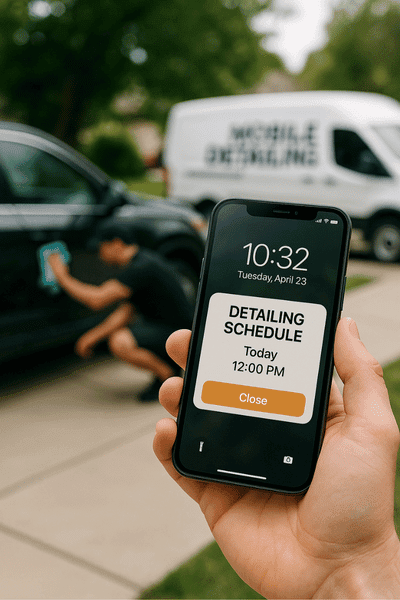 How Mobile Car Detailing Fits Into a Busy Lifestyle