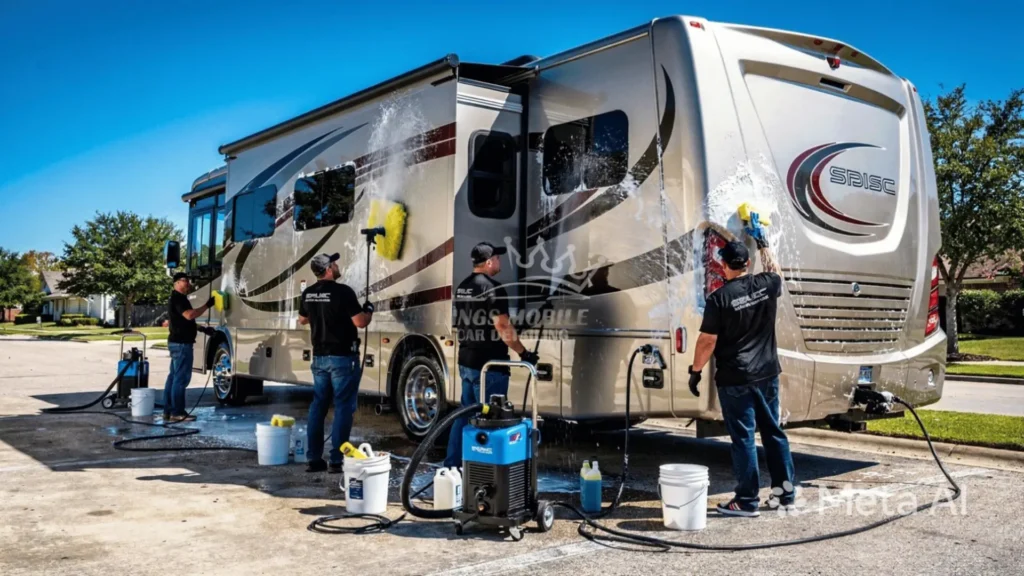 RV Mobile Washing and Waxing